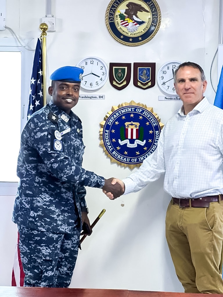 Kulan ka dhacay xafiiska FBI ee Soomaaliya, 7 Febraayo 2024.